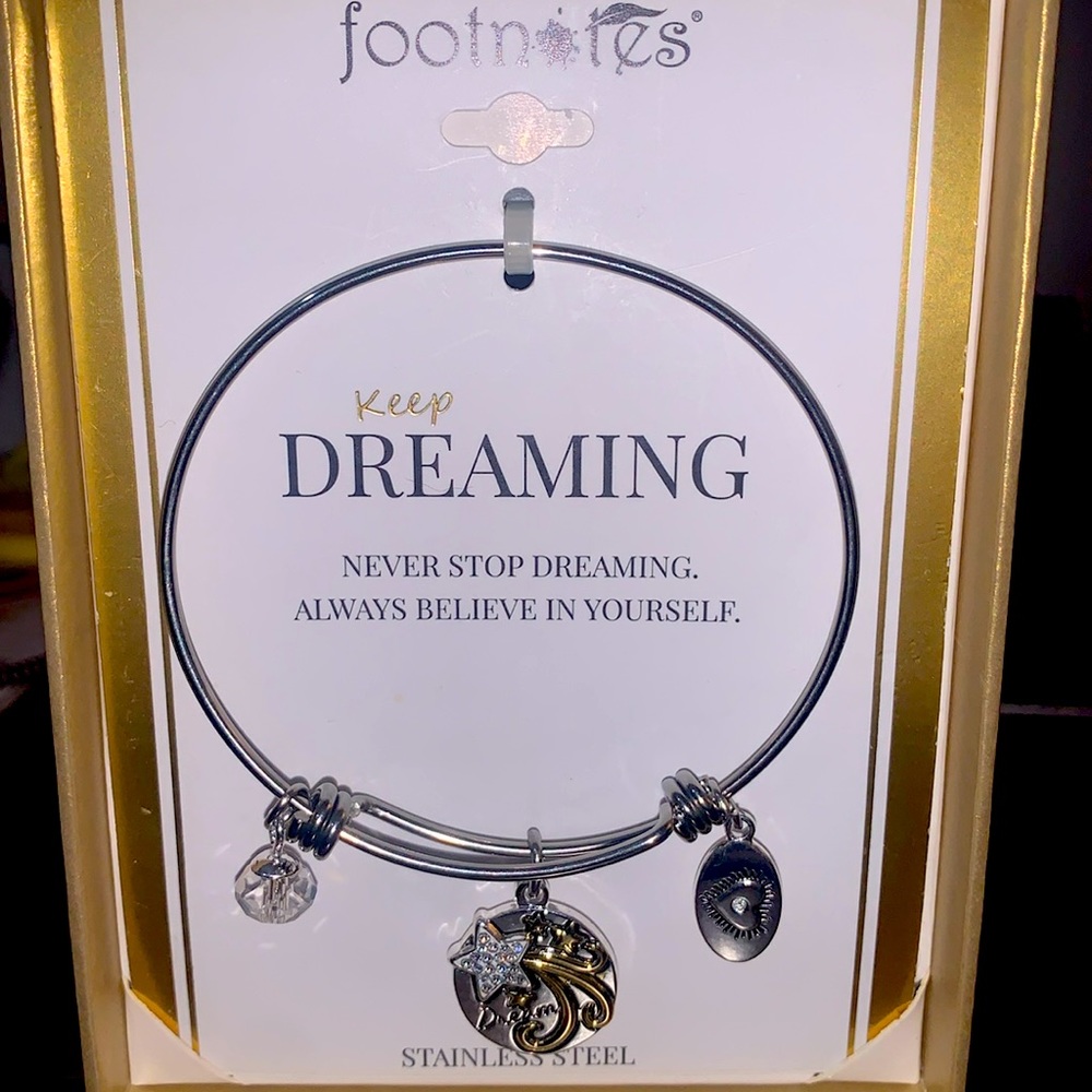 NEW Footnotes- Stainless Steel Bracelet